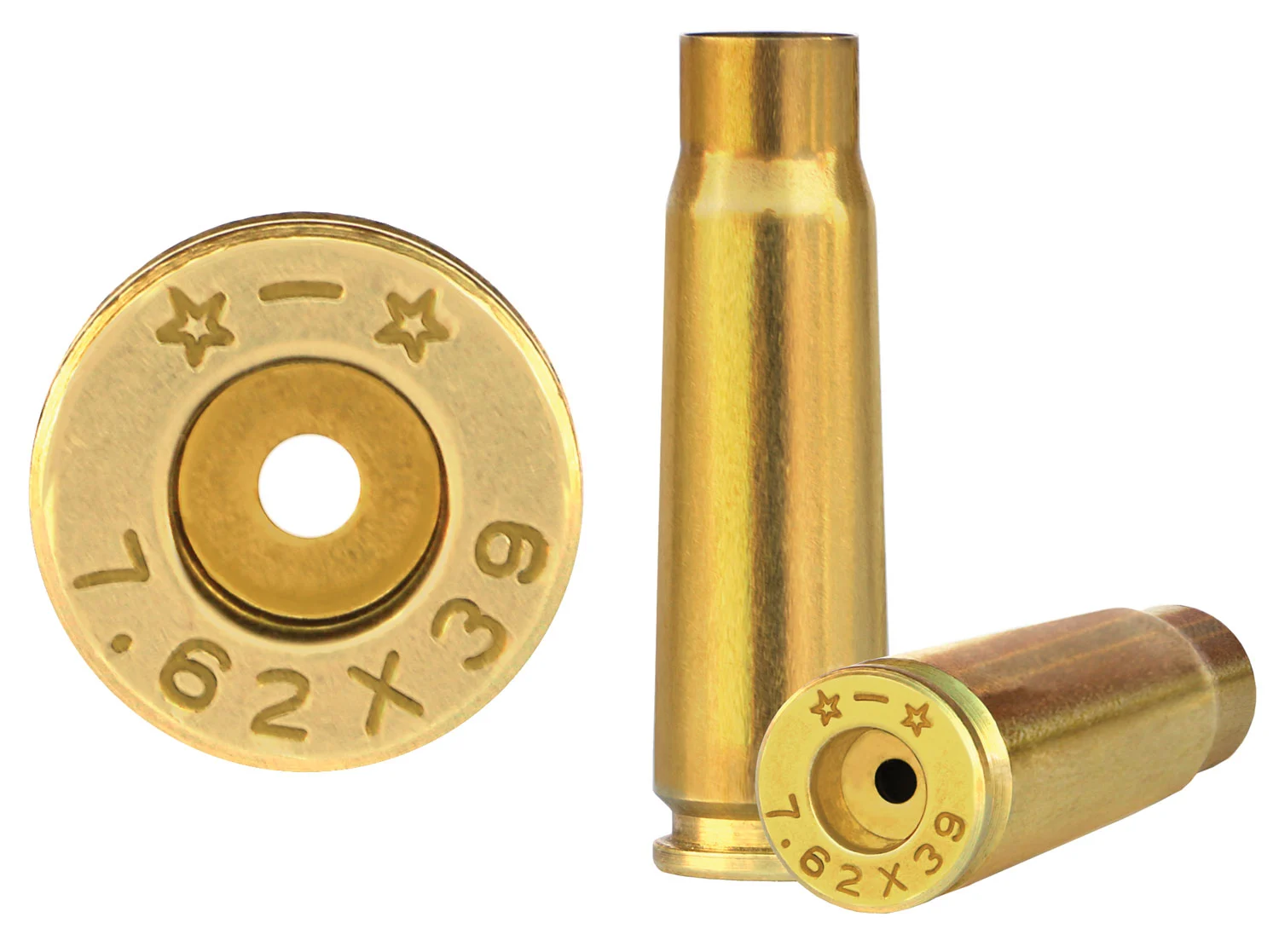 Starline Brass 762X39EUP50 Unprimed Cases 7.62x39mm Rifle Brass 50 Per Bag