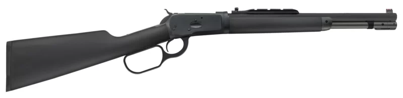 Taylors & Company 220093 1892 Alaskan Take-Down 44 Rem Mag Caliber with 7+1 Capacity, 16" Barrel, Matte Black Metal Finish & SoftTouch Black Synthetic Stock Right Hand (Full Size)