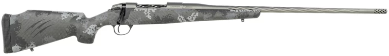 Fierce Firearms FCETW65PRCTIPH Twisted Edge 6.5 PRC 4+1 24" Phantom Camo Carbon Fiber Stock, Gray Cerakote, Right Hand