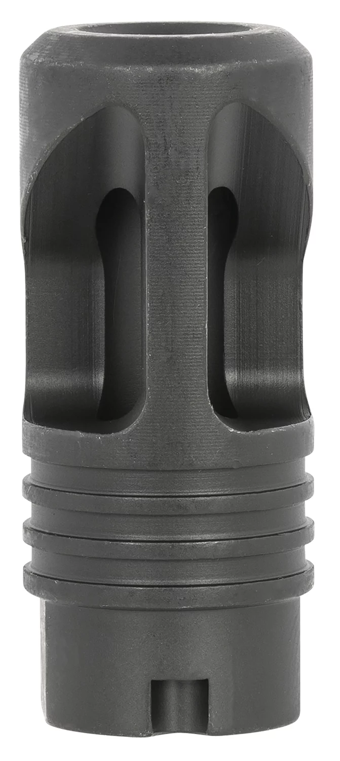 LBE Unlimited AK47-DP Dual Port Flash Hider Black with 14×1 LH Threads AK-Platform