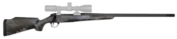 Fierce Firearms FCTRG338LAP26BBO CT Rage  338 Lapua Mag 3+1 26" Carbon Fiber 24" C3 Carbon Fiber Barrel Black Cerakote Titanium Blackout Camo Fixed Fierce Tech C3 Stock Right Hand