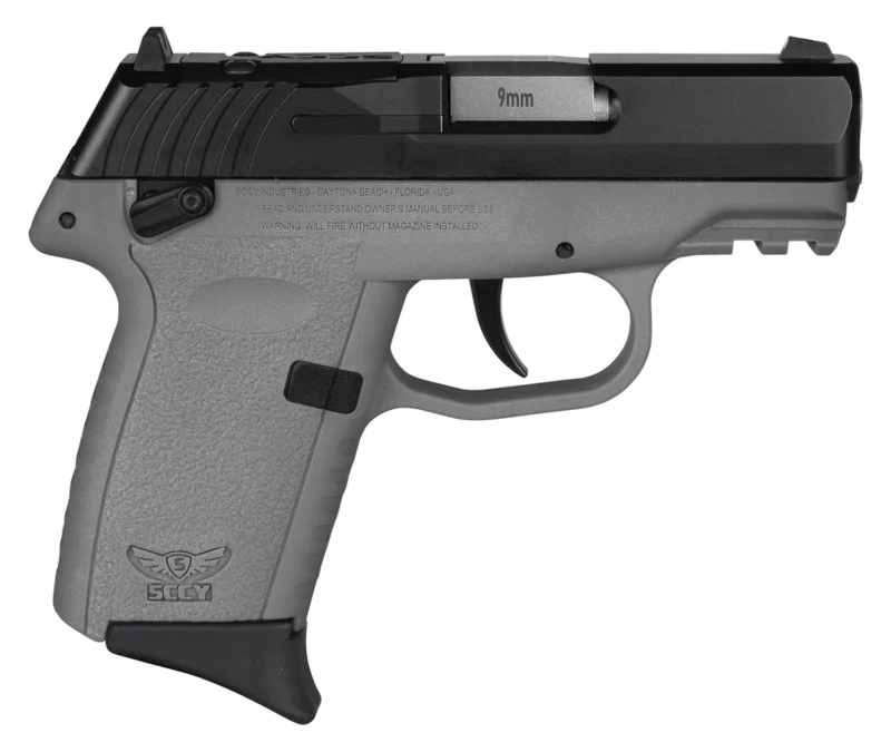 SCCY Industries CPX1CBSGRDRG3 CPX-1 Gen3 RDR 9mm Luger 10+1 3.10" Sniper Gray Polymer w/Picatinny Rail Serrated Black Nitride SS Slide Sniper Gray Polymer Grip