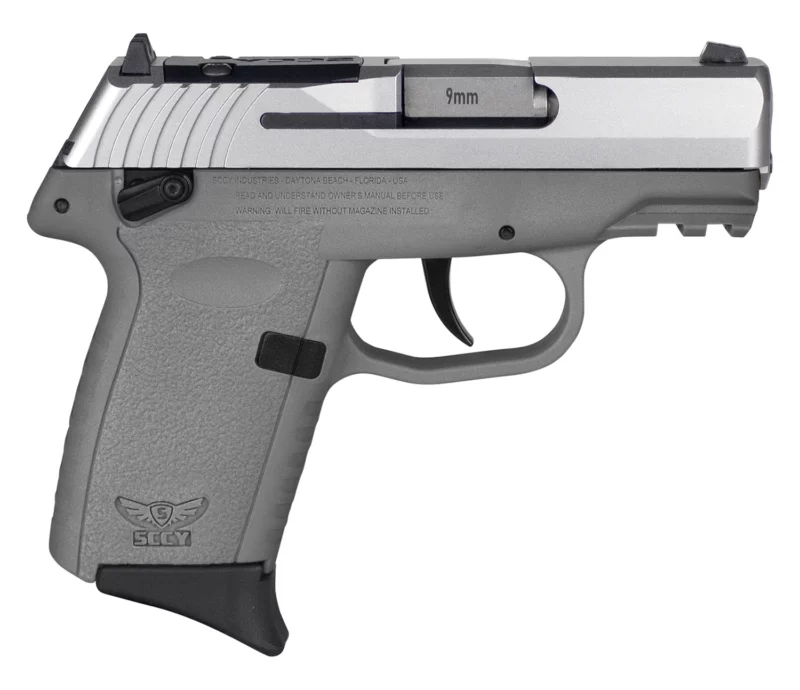 SCCY Industries CPX1TTSGRDRG3 CPX-1 Gen3 RDR 9mm Luger 10+1 3.10" Sniper Gray Polymer w/Picatinny Rail Serrated SS Slide Sniper Gray Polymer Grip