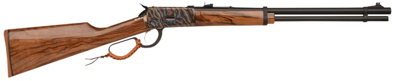 Gforce Arms GFLVR357CC LVR Full Size 357 Mag 10+1 20" Blued Steel Barrel, Color Case Hardened Aluminum Receiver, Turkish Walnut Fixed Wood Stock
