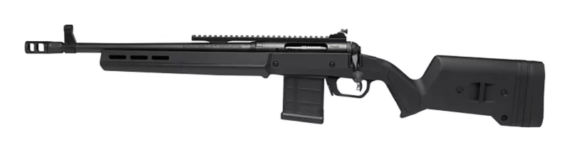 Savage Arms 58180 110 Scout Full Size 6.5 Creedmoor 10+1 16.50" Matte Black Threaded Barrel, Picatinny Rail Carbon Steel Receiver, Black Magpul Hunter Synthetic Stock, Left Hand