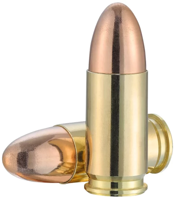 Norma Ammunition 801906402   9mm 147gr Full Metal Jacket 50 Per Box/20 Case