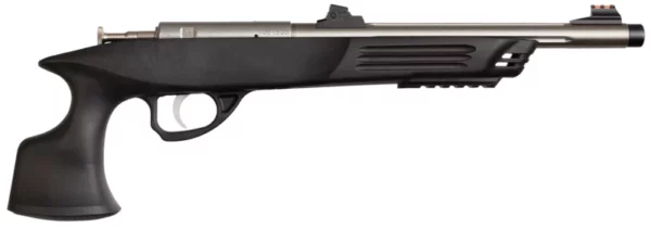 Crickett KSA796 Pistol  Adult Frame 22 WMR Single Shot 9" Threaded Stainless Steel Barrel, Black Polymer Frame