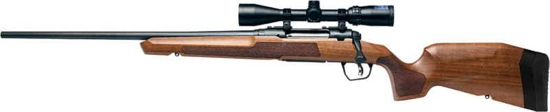 Savage Arms 32278 Axis 2 XP Combo 30-06 Springfield 4+1 22" Matte Black Sporter Barrel & Drilled & Tapped Carbon Steel Receiver, Ergonomic Hardwood Stock, Left Hand, Boresighted 3-9x40mm Scope