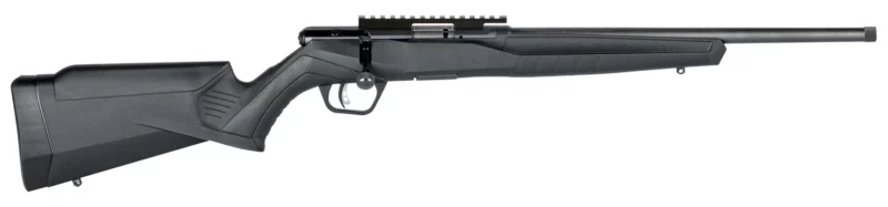 Savage Arms 70203 B22 FVSR Bolt Action 22 LR Caliber with 10+1 Capacity, 16.25" Threaded Barrel, Matte Black Metal Finish & Matte Black Synthetic Stock Right Hand (Full Size)