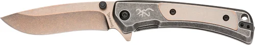 BROWNING KNIFE JERICHO 3" FLDR - COPPER WASH/BUCKMARK D2 - Image 2