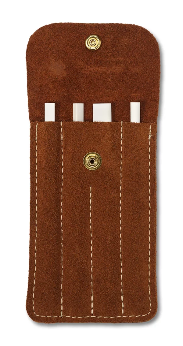 Spyderco 400F File Set  Ceramic Sharpener Fine White/Includes Leather Case
