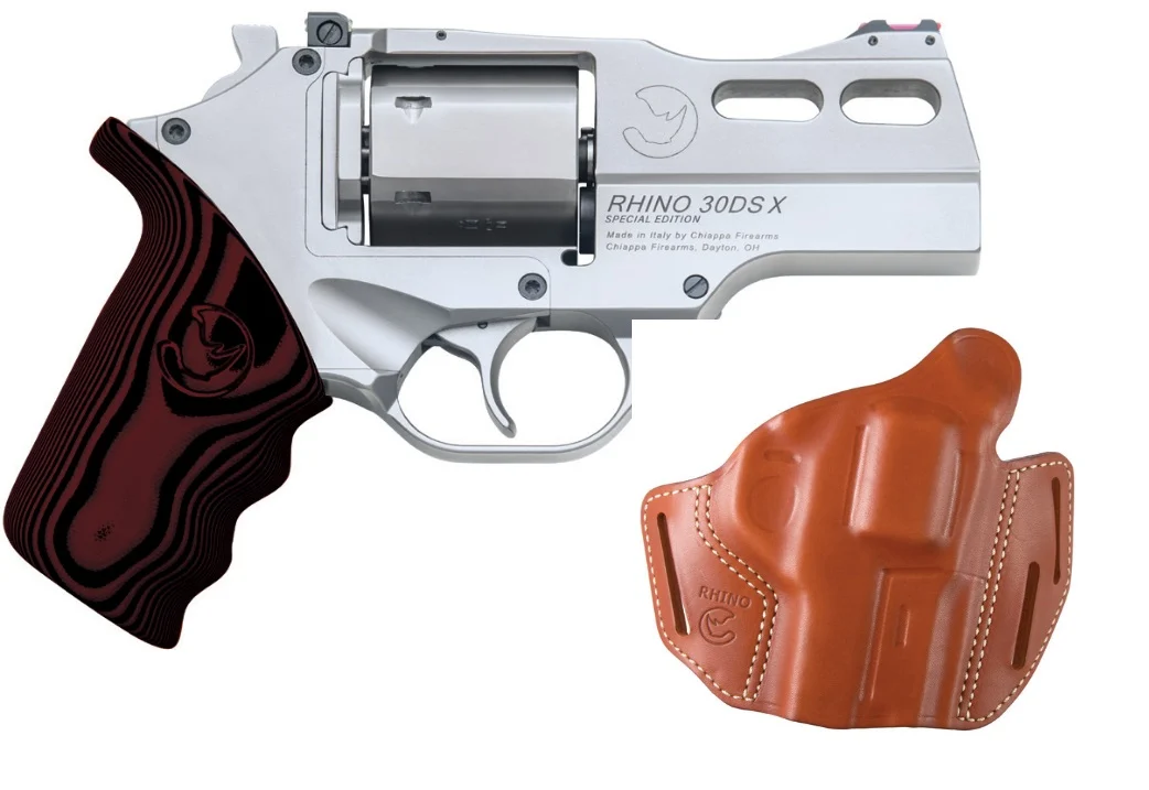 CHIAPPA FIREARMS RHINO 30DS 357MAG SS 3" HLSTR