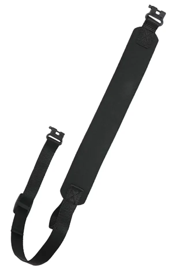 Outdoor Connection RAZ90043 Razor Sling with Brute E-Z Detach Swivels 1" W Adjustable Black Nylon Webbing for Rifle/Shotgun
