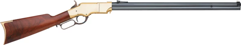 Taylors & Company 550252 1860 44-40 Win Caliber with 13+1 Capacity, 24.25" Blued Octagon Barrel, Brass Metal Finish & Walnut Stock Right Hand (Full Size)