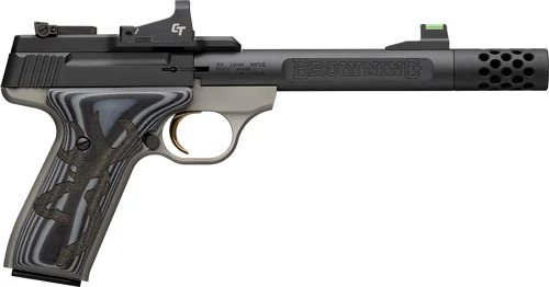 BROWNING BUCKMARK PLUS 22LR - 5.9" W/CT RED DOT THREADED