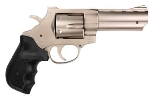 EAA WINDICATOR 357MAG 4" FS - NICKEL BLACK SYNTHETIC GRIPS