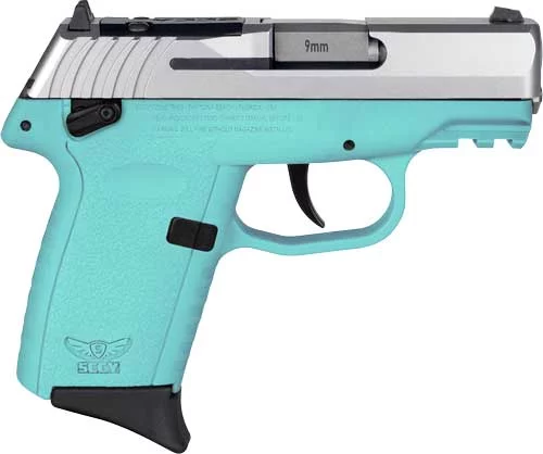SCCY CPX1-TT PISTOL GEN 3 9MM - 10RD SS/SCCY BLUE W/SAFETY RDR