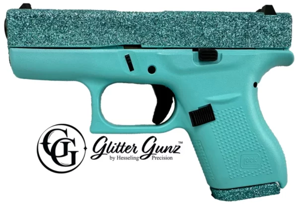 GLOCK 42 380ACP 3.25 GLITTER GUN MALIBLUE
