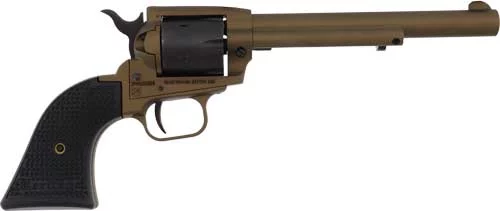 HERITAGE 22LR 6.5" BURNT - BRONZE STEEL FRAME POLYMER