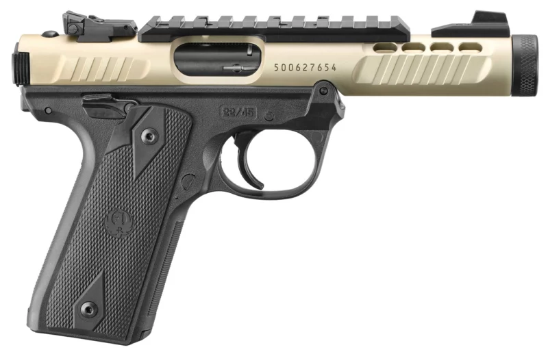 RUG MARK IV 22/45 LITE 22LR CHAMPAGNE 10RD