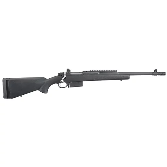 RUG SCOUT RIFLE 350LEG 16.5 TB AS BLK SYN 5RD