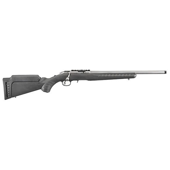 RUG AMERICAN RIMFIRE SS 17HMR 18 TB BLK SYN 9RD