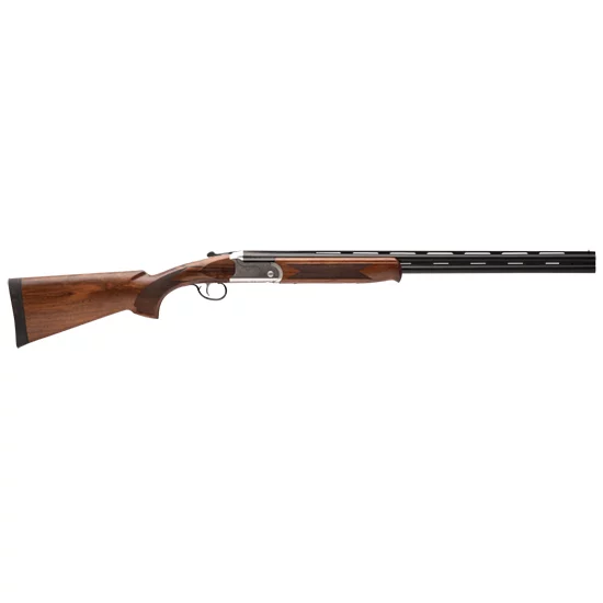 SAV 555E 28GA 26 SILVER RECEIVER TURKISH WALNUT