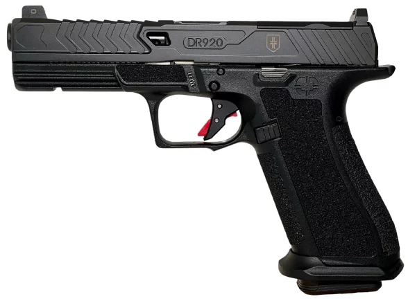 SHAS DR920 9MM 5 WAR POET BLK