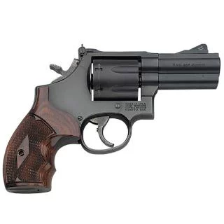 SW PC 586 L-COMP 357MAG 3 PORTED ROSEWOOD 7RD