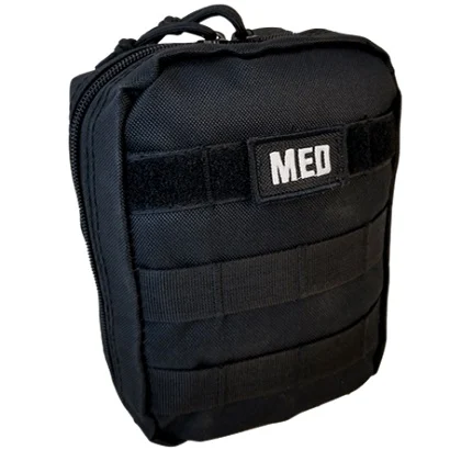 Elite First Aid Tactical Individual First Aid Kit (IFAK) - Black