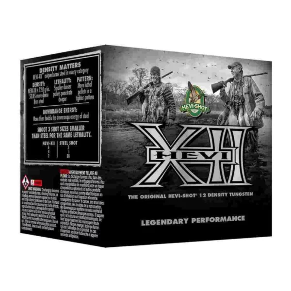 HEVI-Shot HEVI-XII Shotshells 12 ga 3" 1-1/4oz 1500 fps #4 25/ct