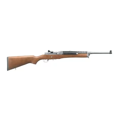 MINI-14~ RANCH RIFLE 5.56 NATO 18.5'' BBL (2)5RD SS/NATURAL