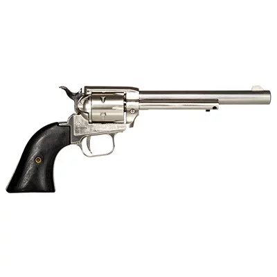 ROUGH RIDER 6.5'' BBL 6 ROUND NICKEL/BLACK